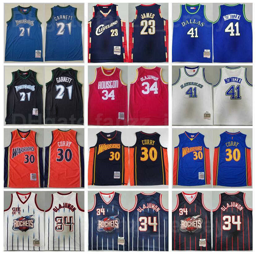 Men Basketball Retro Mitchell Ness Dirk Nowitzki Jersey 41 Stephen Curry 30 Kevin Garnett 21 LeBron James 23 Hakeem Olajuwon 34 Vintage Navy Blue White Red Black
Men Basketball Retro Mitchell Ness Dirk Nowitzki Jersey 41 Stephen Curry 30 Kevin Garnett 21 LeBron James 23 Hakeem Olajuwon 34 Vintage Navy Blue White Red Black