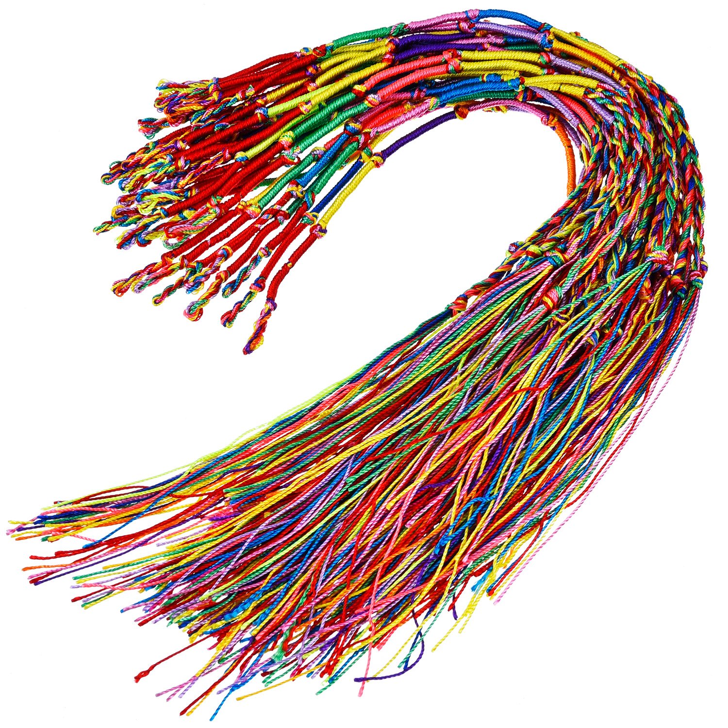 Charm Bracelets Handmade Braided String Colorf Friendship Thread Bracelet For Wrist Ankle Random Color amyLM
Charm Bracelets Handmade Braided String Colorf Friendship Thread Bracelet For Wrist Ankle Random Color amyLM