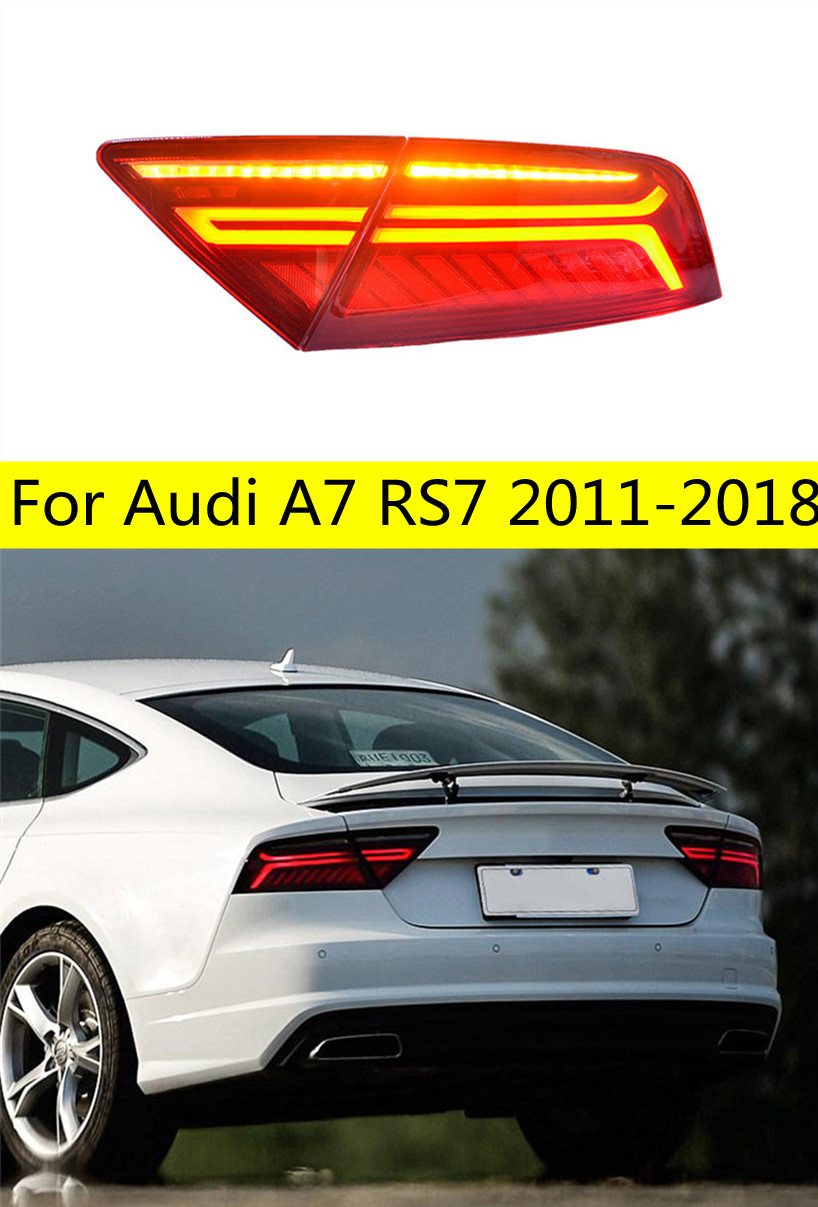 LED Taillights Assembly For Audi A7 LED Tail Light 2011-18 RS7 Rear Fog Brake Turn Signal Reversing Lights Automotive Accessories
LED Taillights Assembly For Audi A7 LED Tail Light 2011-18 RS7 Rear Fog Brake Turn Signal Reversing Lights Automotive Accessories