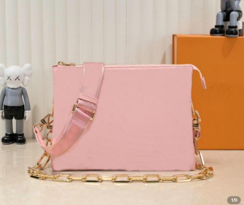 M57790 Top designer PM Coussin crossbody bag Embossed puffed sheep skin Ladies purse women luxury Shoulder handbag Portable pochette clutch, Red
M57790 Top designer PM Coussin crossbody bag Embossed puffed sheep skin Ladies purse women luxury Shoulder handbag Portable pochette clutch, Red