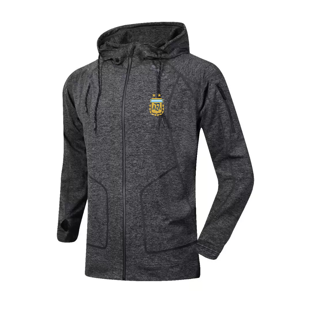 Argentina national football team Soccer Jerseys full zipper Hooded jacket Windbreaker 2022 hoodie football jackets coat Sweater, No 3
Argentina national football team Soccer Jerseys full zipper Hooded jacket Windbreaker 2022 hoodie football jackets coat Sweater, No 3