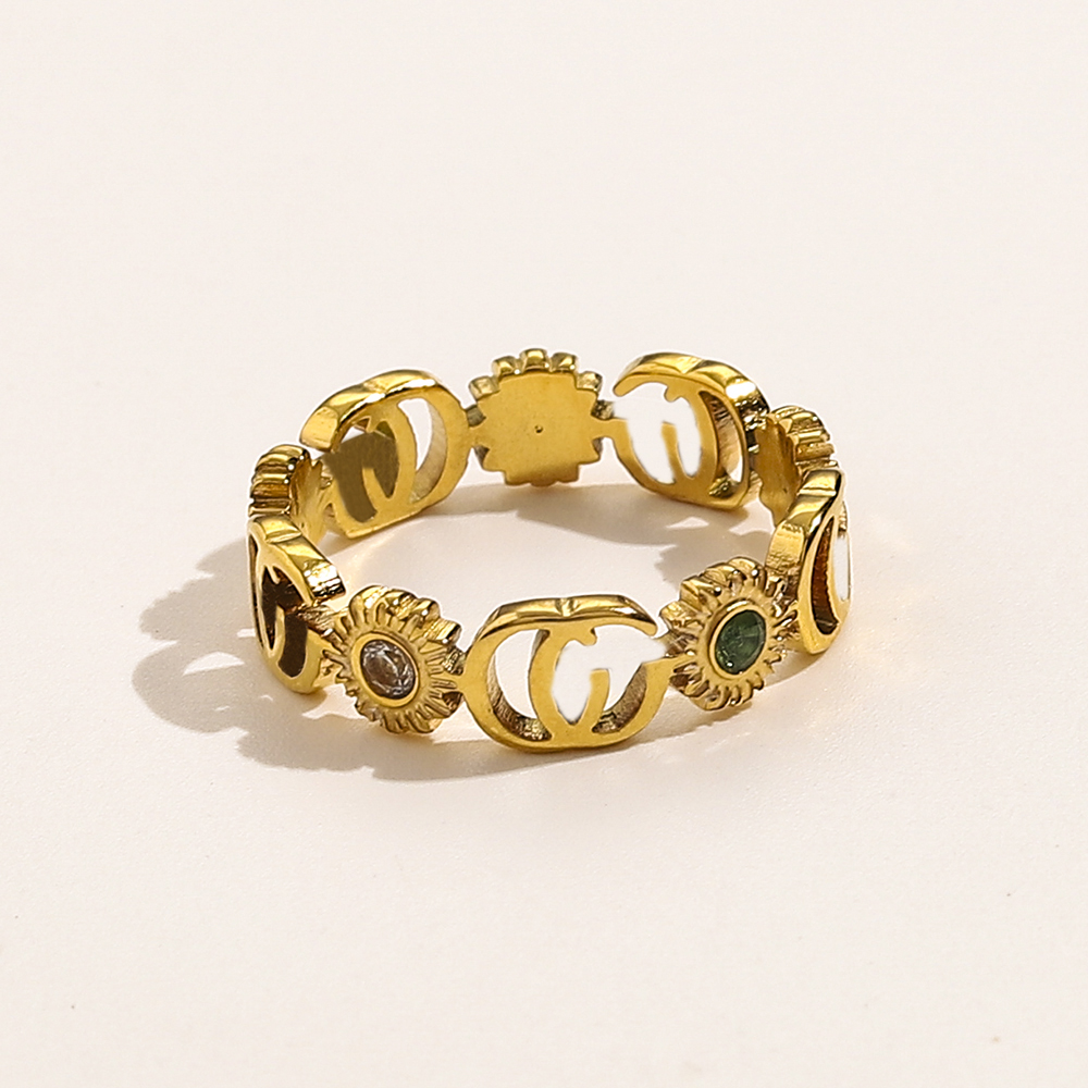 18K Gold Plated Stainless Steel Crystal Diamond Jewelry Rings Luxury Designer Rings Engagement Rings Women 2022 Fashion Luxury Accessories ZG1141
18K Gold Plated Stainless Steel Crystal Diamond Jewelry Rings Luxury Designer Rings Engagement Rings Women 2022 Fashion Luxury Accessories ZG1141