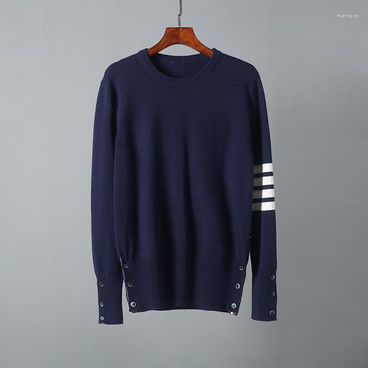 Men's Sweaters Fashion Men Women Slim Fit O-Neck Pullovers Clothing Striped Wool Cotton Autumn Winter Casual CoatMen's Mari22, Black
Men's Sweaters Fashion Men Women Slim Fit O-Neck Pullovers Clothing Striped Wool Cotton Autumn Winter Casual CoatMen's Mari22, Black