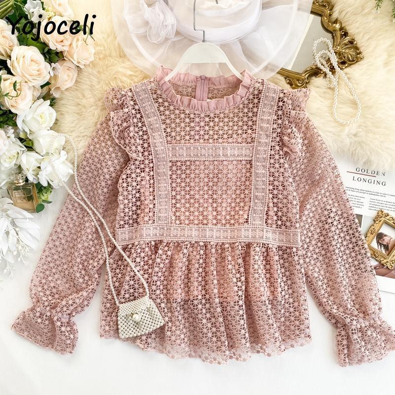 Yojoceli 2022 Party Club Lace Blouse Shirt Women Long Sleeve Crochet Blouses Female Blusas Women's & Shirts, Black
Yojoceli 2022 Party Club Lace Blouse Shirt Women Long Sleeve Crochet Blouses Female Blusas Women's & Shirts, Black