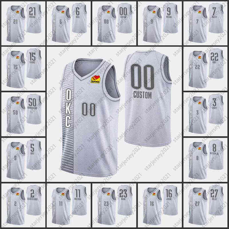 75th Anniversary OKC Thunders 2 Shai Gilgeous-Alexander Basketball Jerseys 3 Josh Giddey 7 Darius Bazley 5 Luguentz Dort Aaron Wiggins 23, Colour 1
75th Anniversary OKC Thunders 2 Shai Gilgeous-Alexander Basketball Jerseys 3 Josh Giddey 7 Darius Bazley 5 Luguentz Dort Aaron Wiggins 23, Colour 1
