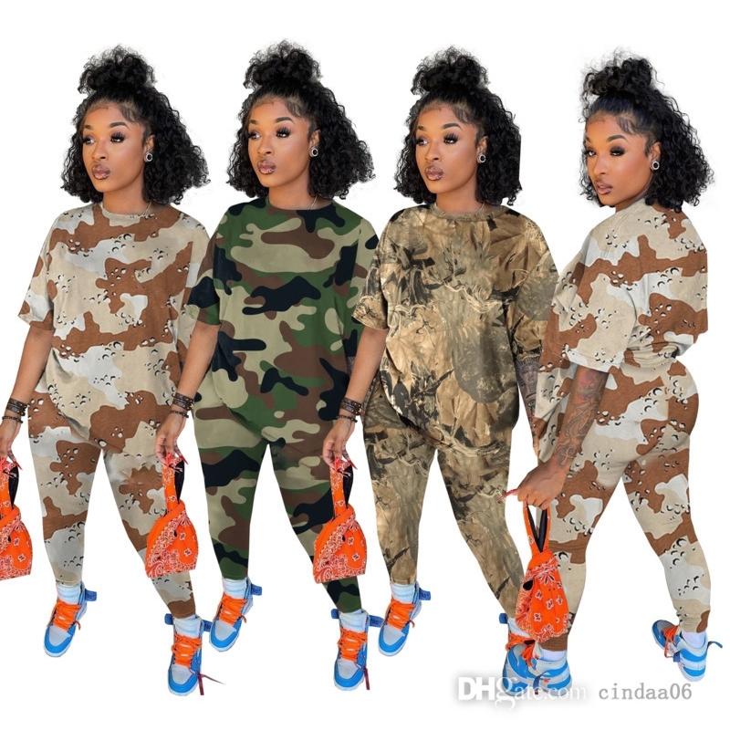 2022 Plus Size S-3xl 4xl Designer Summer Women Brand Tracksuits Camouflage Outfits Short Sleeve T-shirt Shorts 2 Piece Sets Casual Sportswear Jogger Suits, Camouflage jungle
2022 Plus Size S-3xl 4xl Designer Summer Women Brand Tracksuits Camouflage Outfits Short Sleeve T-shirt Shorts 2 Piece Sets Casual Sportswear Jogger Suits, Camouflage jungle
