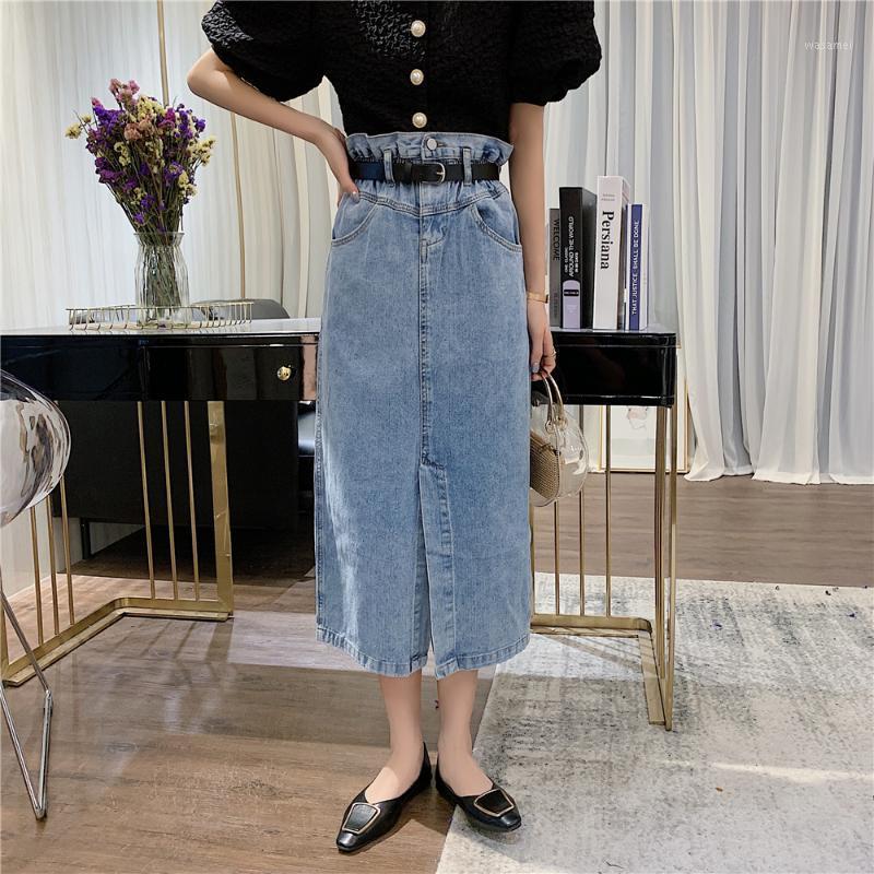 Light Blue Denim Long Maxi Skirts For Women Summer 2022 High Waist Korean Style Skirt Plus Size
Light Blue Denim Long Maxi Skirts For Women Summer 2022 High Waist Korean Style Skirt Plus Size
