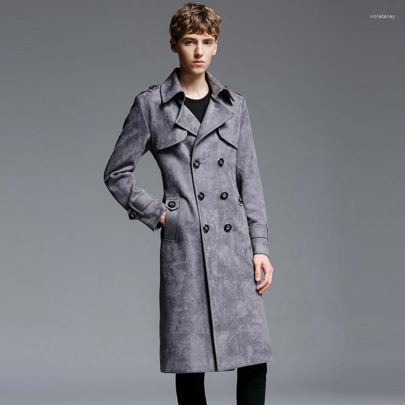 Men' Trench Coats Winter X-long Double Breasted Male Casual Adjustable Waist Imitation Suede Windbreaker Fashion Plus Size -6XLMen' Viol2, Black
Men' Trench Coats Winter X-long Double Breasted Male Casual Adjustable Waist Imitation Suede Windbreaker Fashion Plus Size -6XLMen' Viol2, Black