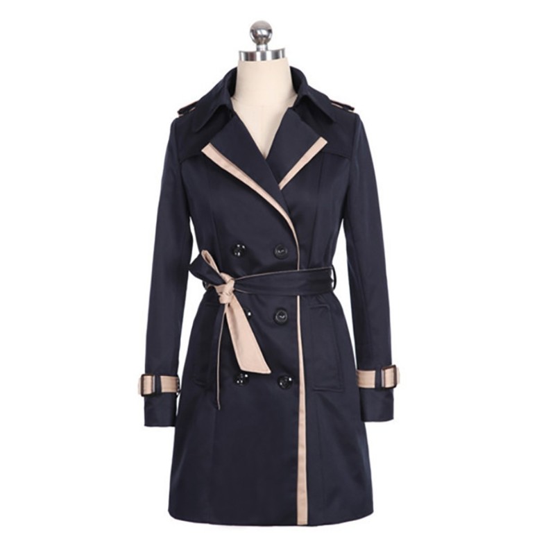 Autumn Winter Trench Coats Women Slim Double Breasted Ladies Trench Coat Long Women Windbreakers Large Overcoat Femmino 220812, Bk
Autumn Winter Trench Coats Women Slim Double Breasted Ladies Trench Coat Long Women Windbreakers Large Overcoat Femmino 220812, Bk