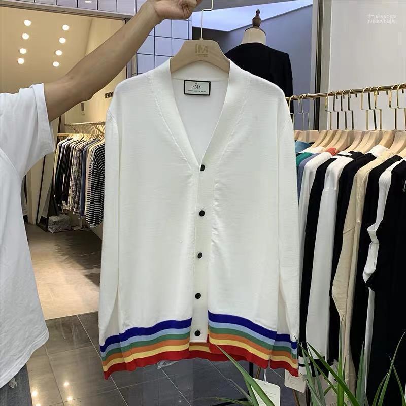 Men's Sports Leisure Brand Color Bright Cardigan Sweater Top Long Sleeve Knit Striped V-neck Korean Slim Pullover Luxury Sweaters Time22, As shown asian size
Men's Sports Leisure Brand Color Bright Cardigan Sweater Top Long Sleeve Knit Striped V-neck Korean Slim Pullover Luxury Sweaters Time22, As shown asian size