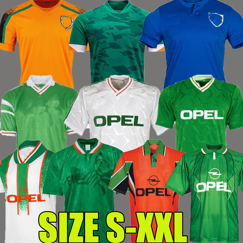 Retro Vintage Ireland Soccer Jersey 1988 1990 1992 1994 1995 1996 1997 KEANE Republic of Ireland Football Shirt National 2022 World 90 1993 100 Anniversary adult cup, Home 1
Retro Vintage Ireland Soccer Jersey 1988 1990 1992 1994 1995 1996 1997 KEANE Republic of Ireland Football Shirt National 2022 World 90 1993 100 Anniversary adult cup, Home 1