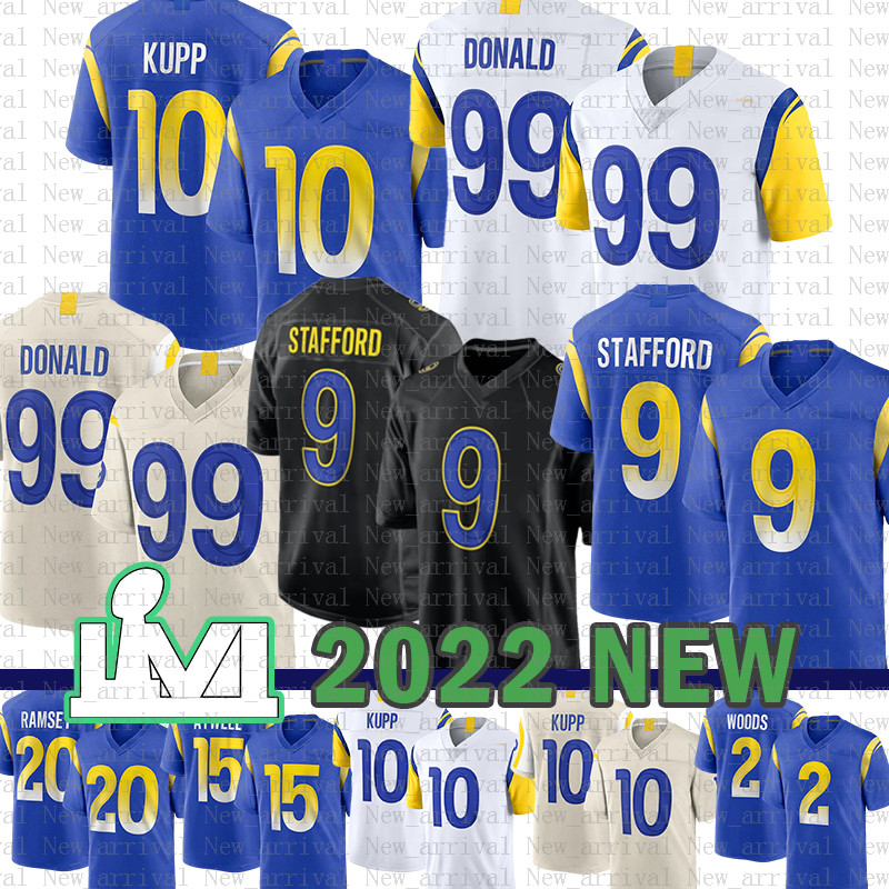 10 Cooper Kupp 9 Matthew Stafford Football Jersey Aaron Donald Jalen Ramsey Odell Beckham Jr. Van Jefferson Allen Robinson II Bobby Wagner Andrew Whitworth Cam Akers, Mens- gy
10 Cooper Kupp 9 Matthew Stafford Football Jersey Aaron Donald Jalen Ramsey Odell Beckham Jr. Van Jefferson Allen Robinson II Bobby Wagner Andrew Whitworth Cam Akers, Mens- gy