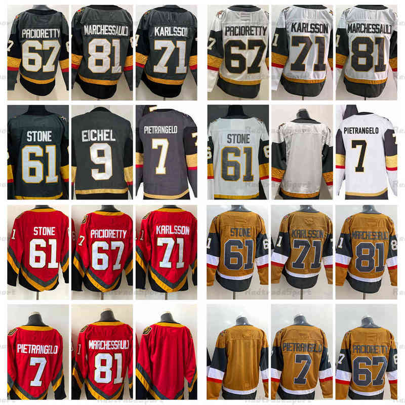 2021 Reverse Retro Red Hockey Jerseys 67 Max Pacioretty 61 Mark Stone 7 Alex Pietrangelo 71 William Karlsson 81 Jonathan Marchessault 9 Jack, Grey
2021 Reverse Retro Red Hockey Jerseys 67 Max Pacioretty 61 Mark Stone 7 Alex Pietrangelo 71 William Karlsson 81 Jonathan Marchessault 9 Jack, Grey