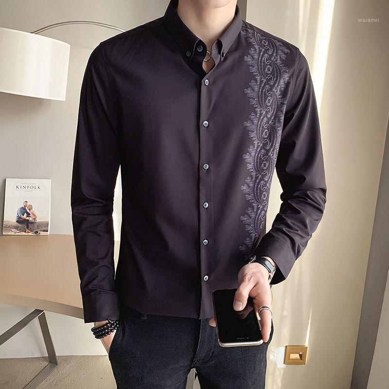 Men's Long-sleeved Shirts 2022 Spring And Autumn Jacket Trend Handsome Business Casual Tops Non-iron Men, Black
Men's Long-sleeved Shirts 2022 Spring And Autumn Jacket Trend Handsome Business Casual Tops Non-iron Men, Black