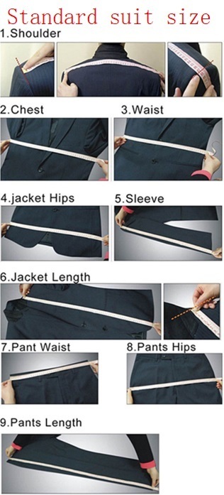 Men's Suits & Blazers Custom Made Dark Green Dot Suits For Men 3 PiecesJacketP 220823