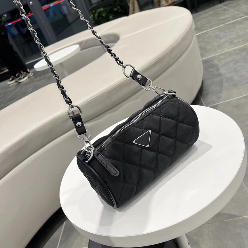 Designer Nylon Chains handbags shoulder bags Purse Nylon Bucket Diamond Lattice Boston Cross Body Casual Tote, Black
Designer Nylon Chains handbags shoulder bags Purse Nylon Bucket Diamond Lattice Boston Cross Body Casual Tote, Black