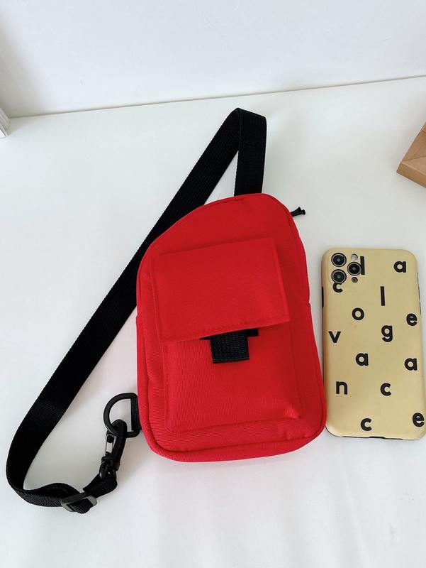 Kids Minimalist Knot Decor Sling Bag SHE