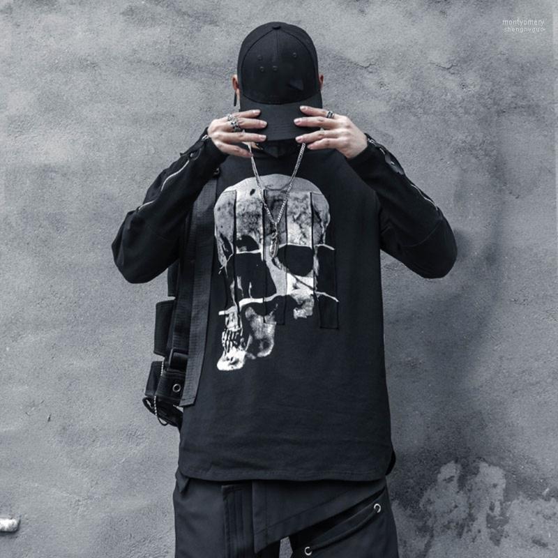 Men's Hoodies & Sweatshirts AOGZ Zipper Sleeve Skull Pattern Crewneck Pullover Men Techwear Punk Skeleton Long Tee Tops Loose Streetwear Mon, Black
Men's Hoodies & Sweatshirts AOGZ Zipper Sleeve Skull Pattern Crewneck Pullover Men Techwear Punk Skeleton Long Tee Tops Loose Streetwear Mon, Black