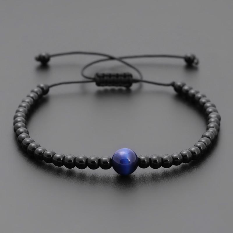 Charm Bracelets Simple Adjustable Round Tiger Eye Stone Bead Men Bracelet Classic 4mm Braided Macrame For Jewelry GiftCharm
Charm Bracelets Simple Adjustable Round Tiger Eye Stone Bead Men Bracelet Classic 4mm Braided Macrame For Jewelry GiftCharm