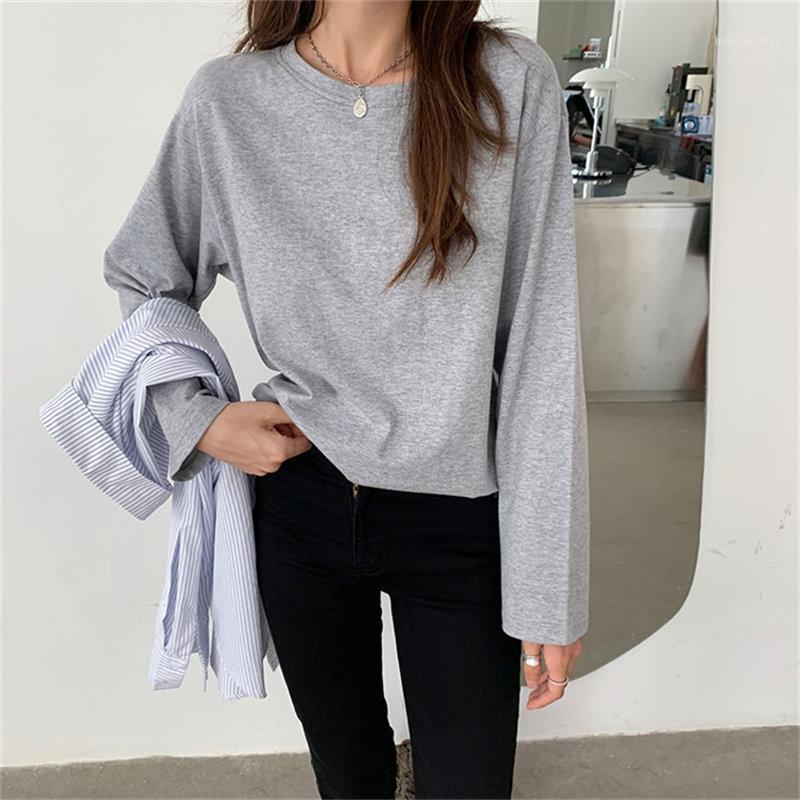 Women's T-Shirt Alien Kitty 2022 Spring O-Neck Brief Women Large Size Basic Korean All-Match Basewear Office Lady Tops T-Shirts, Gray
Women's T-Shirt Alien Kitty 2022 Spring O-Neck Brief Women Large Size Basic Korean All-Match Basewear Office Lady Tops T-Shirts, Gray