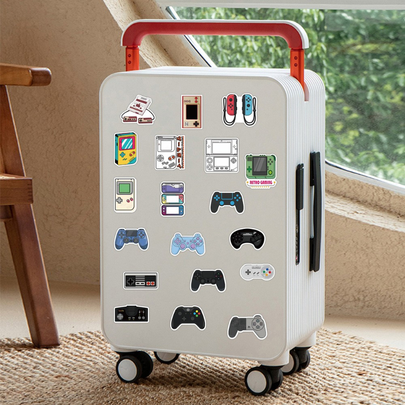 50Pcs Game Controllers Stickers Gamepad Sticker Graffiti Stickers for DIY Luggage Laptop Skateboard Motorcycle Bicycle Decals Wholesale