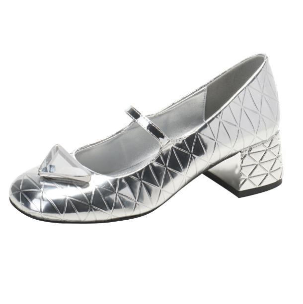 Triangular Round Toe Mary Jane High Heels Sandals and Shoes Women Metal Buckle Silver Diamond Retro Block Heel Ladies Shoes
Triangular Round Toe Mary Jane High Heels Sandals and Shoes Women Metal Buckle Silver Diamond Retro Block Heel Ladies Shoes
