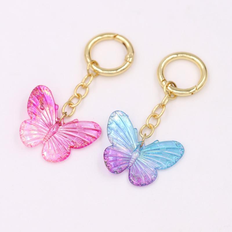 Keychains Colorful Acrylic Butterfly Pendant Key Chain For Bag Car Ring Decoration Hanging Trinket Gifts Women Girls
Keychains Colorful Acrylic Butterfly Pendant Key Chain For Bag Car Ring Decoration Hanging Trinket Gifts Women Girls