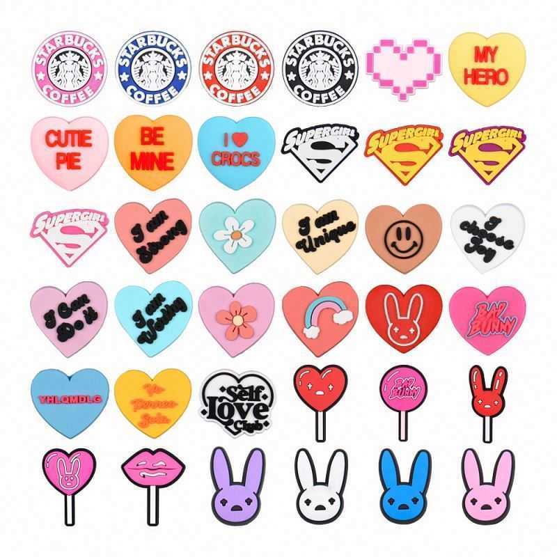 2022 wholesale croc charm accessories high quality luxury pvc new fashion trend shoe decoration
2022 wholesale croc charm accessories high quality luxury pvc new fashion trend shoe decoration