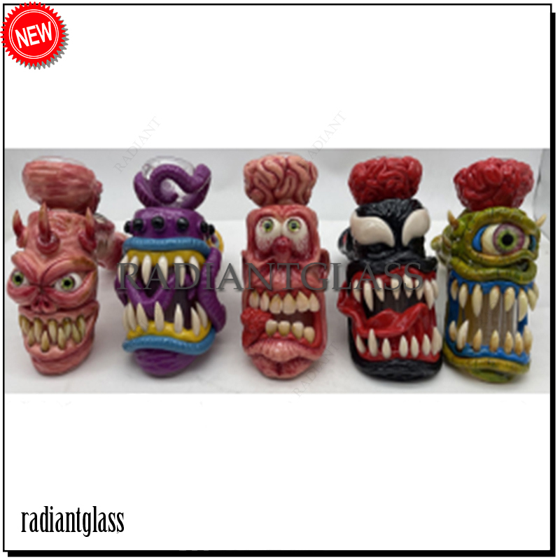 3D Creepy Horror Hammer Glass Pipe Built-In 6 Arm Perc Thick Glass Smoking Pipes Unique Handle Spoon Bubbler
3D Creepy Horror Hammer Glass Pipe Built-In 6 Arm Perc Thick Glass Smoking Pipes Unique Handle Spoon Bubbler