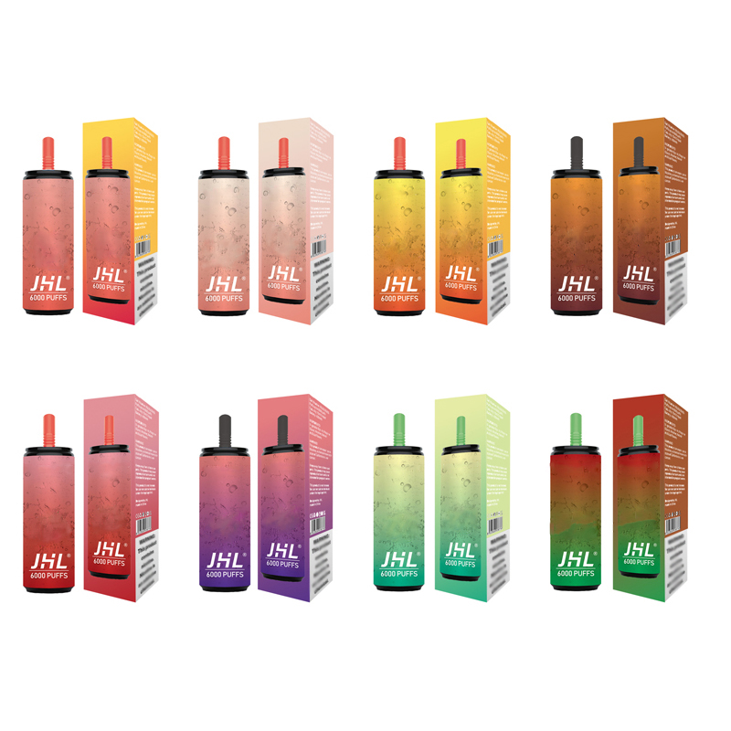 Disposable Vape E Cigarettes JHL 6000Puffs 600mAh Rechargeable Battery 15ml Vaporizer Pod Mesh Coil Prefilled Cartridge Device Stick Vapor pk Bang BC5000 Esco Bars
Disposable Vape E Cigarettes JHL 6000Puffs 600mAh Rechargeable Battery 15ml Vaporizer Pod Mesh Coil Prefilled Cartridge Device Stick Vapor pk Bang BC5000 Esco Bars