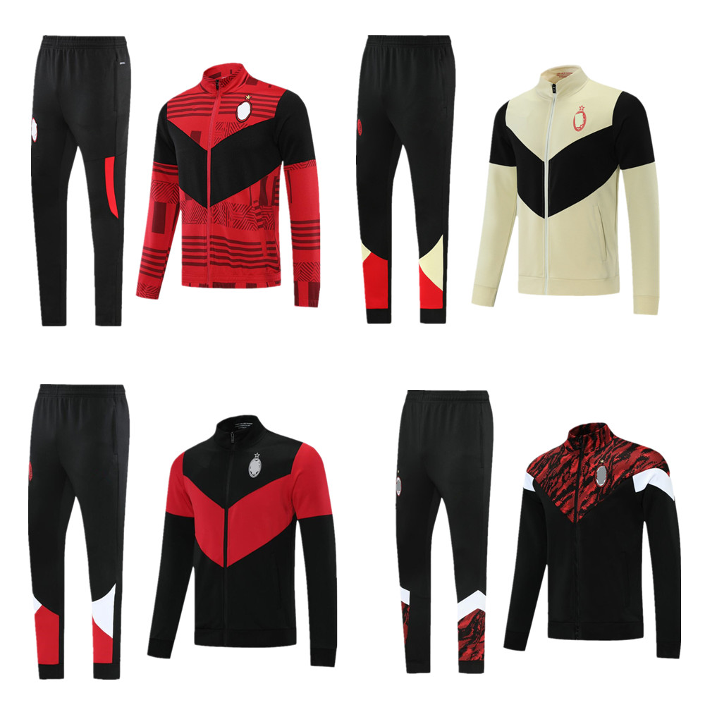 2022 2023 Milan Men Soccer Jacket Tracksuit Survetement 21/22 IBRAHIMOVIC GIROUD THEO KESSIE KJAER TOMORI R.LEAO BRAHIM Football Training suit, 2021
2022 2023 Milan Men Soccer Jacket Tracksuit Survetement 21/22 IBRAHIMOVIC GIROUD THEO KESSIE KJAER TOMORI R.LEAO BRAHIM Football Training suit, 2021