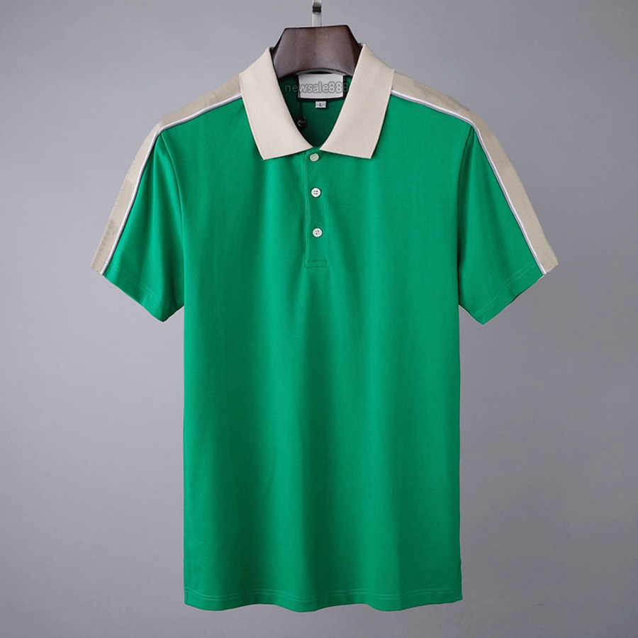 New Men's Polos Stylist Shirts Luxury Italy Men Polo blouse top quality Designer Clothes Short Sleeve casual Fashion Mens Summer T Shirt Asian Size M-3XL, White
New Men's Polos Stylist Shirts Luxury Italy Men Polo blouse top quality Designer Clothes Short Sleeve casual Fashion Mens Summer T Shirt Asian Size M-3XL, White