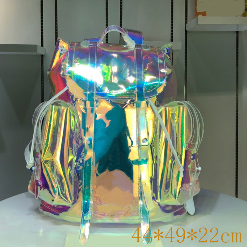 Pvc Transparent Colorful Backpack Monogram Printed School Bag Jelly Luggage Bags Adjustable Shoulder Strap Zipper Closure Large Capacity Color Duffelbag Purse
Pvc Transparent Colorful Backpack Monogram Printed School Bag Jelly Luggage Bags Adjustable Shoulder Strap Zipper Closure Large Capacity Color Duffelbag Purse