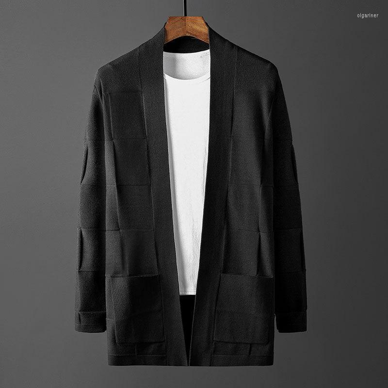 Men's Sweaters Long Style Male Luxury Spring And Autumn V Neck Solid Color Black Men's Loose Man 4XLMen's Olga22
Men's Sweaters Long Style Male Luxury Spring And Autumn V Neck Solid Color Black Men's Loose Man 4XLMen's Olga22