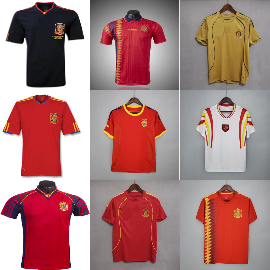 Retro classic 1998 Spain 1999 soccer jerseys RAÚL HIERRO Morientes Luis Enrique Alfonso KIKO Nadal football shirt, 2008 away
Retro classic 1998 Spain 1999 soccer jerseys RAÚL HIERRO Morientes Luis Enrique Alfonso KIKO Nadal football shirt, 2008 away