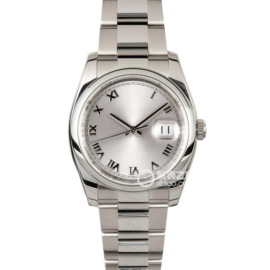 High Quality Asian Watch 2813 Sports Automatic Mechanical Watches 36mm Silver Dial Roman Hour Marker Men's Watchs 116200-72600 Fashion Stainless Steel wristWatch, Multi-color
High Quality Asian Watch 2813 Sports Automatic Mechanical Watches 36mm Silver Dial Roman Hour Marker Men's Watchs 116200-72600 Fashion Stainless Steel wristWatch, Multi-color
