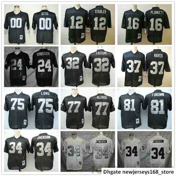 NCAA Vintage Retro Jim Otto Tim Brown 24 Charles Woodson Jack Tatum Hayes Long Alzado Plunkett Bo Jackson Stabler Football Jerseys, As picture
NCAA Vintage Retro Jim Otto Tim Brown 24 Charles Woodson Jack Tatum Hayes Long Alzado Plunkett Bo Jackson Stabler Football Jerseys, As picture