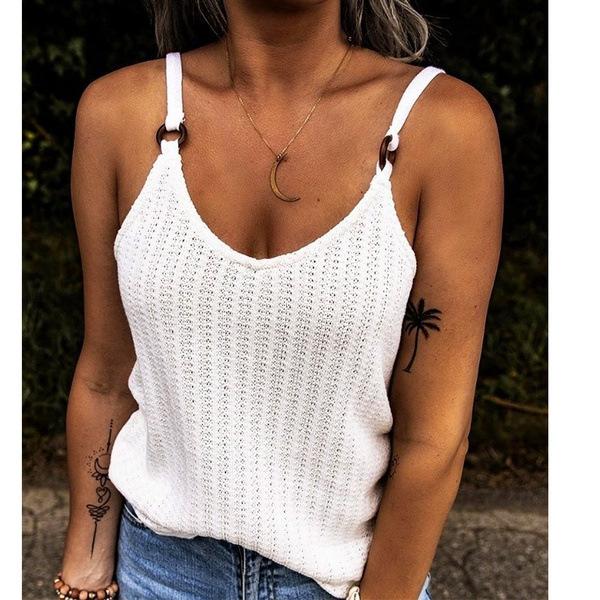 Women' T-Shirt Summer Woman Fashion Tank Tops Solid Color Clothes Sexy Sleeveless V-Neck Sling Vests Female Trendy Plus Size Clothing -5XL, Black
Women' T-Shirt Summer Woman Fashion Tank Tops Solid Color Clothes Sexy Sleeveless V-Neck Sling Vests Female Trendy Plus Size Clothing -5XL, Black