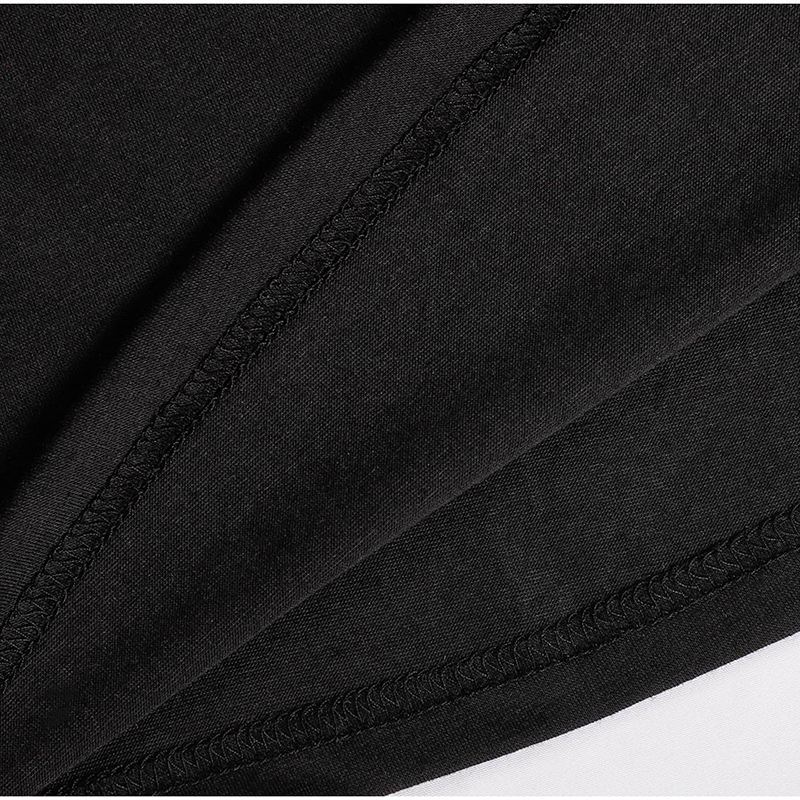 Off Shoulder Tracksuit Women Two Piece Set Summer Clothes Letter Print Colorblock Tshirt Top and Pants Suit Women's Sets Outfits 220509