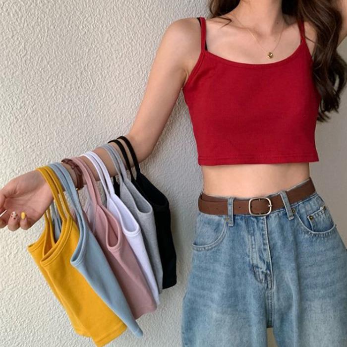 Fashion Women Sexy T Shirts Solid Summer Camis Crop Top Female Casual Tank Tops Vest Sleeveless Cool Streetwear Club High, Yellow
Fashion Women Sexy T Shirts Solid Summer Camis Crop Top Female Casual Tank Tops Vest Sleeveless Cool Streetwear Club High, Yellow