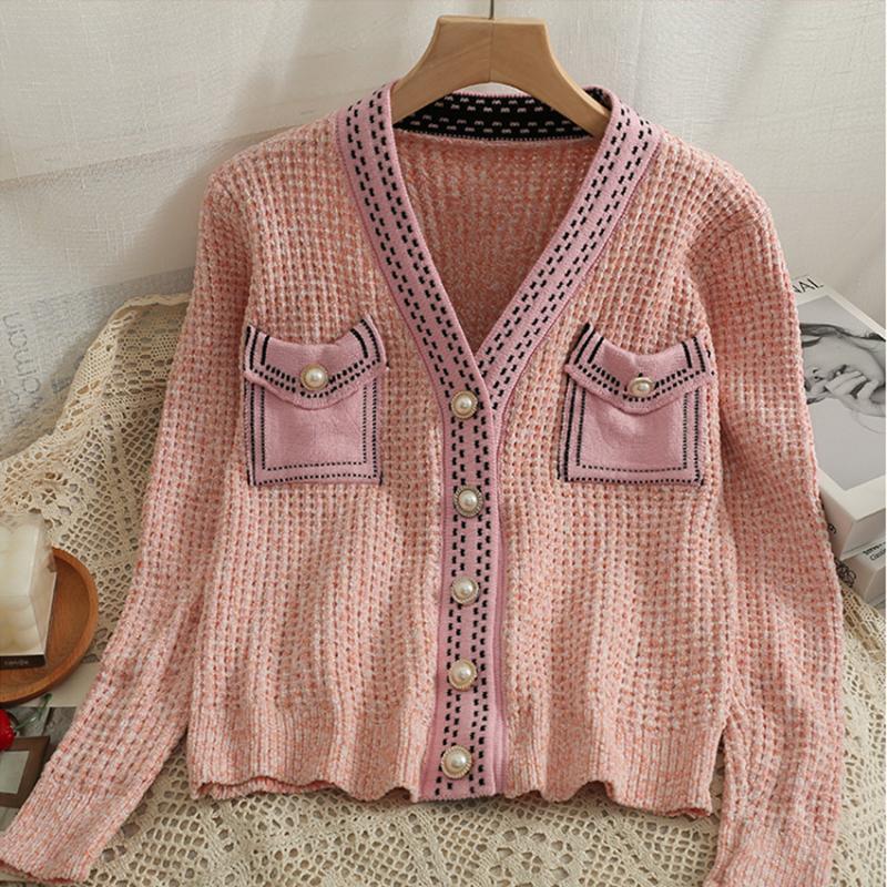 Women's Knits & Tees Autumn Winter Warm Sweater Cardigan Women Long Sleeve Sweet Elegant Cardigans Knitted Korean Jumper Sueters De MujerWom, Pink
Women's Knits & Tees Autumn Winter Warm Sweater Cardigan Women Long Sleeve Sweet Elegant Cardigans Knitted Korean Jumper Sueters De MujerWom, Pink