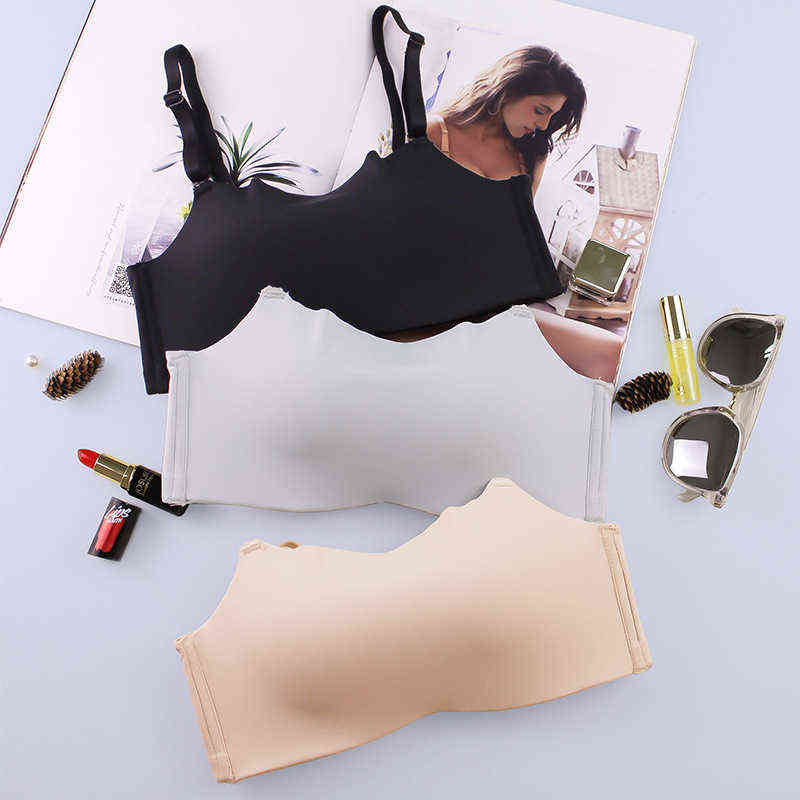 Roseheart Female For Women Black Skin Wireless Bras Push Up Wire Free Convertible Straps One-Piece Bras For Women Bralette T220726
Roseheart Female For Women Black Skin Wireless Bras Push Up Wire Free Convertible Straps One-Piece Bras For Women Bralette T220726