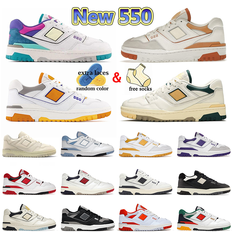 With Socks Rich Paul BB550 550 Casual Shoes Womens Mens Green Yellow B550 Platform Designer Sneakers White Grey Red Black Oreo Running Sports Trainers, D#15 white purple 36-45
With Socks Rich Paul BB550 550 Casual Shoes Womens Mens Green Yellow B550 Platform Designer Sneakers White Grey Red Black Oreo Running Sports Trainers, D#15 white purple 36-45