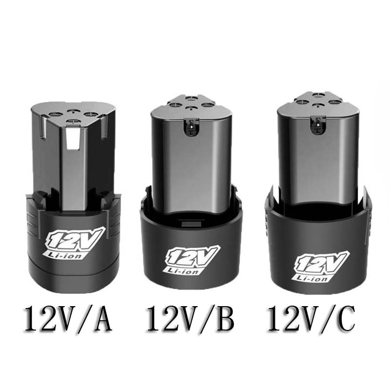 Universal 12V Rechargeable Liion Lithium Battery For Power Tools Electric drill Electric Screwdriver Battery