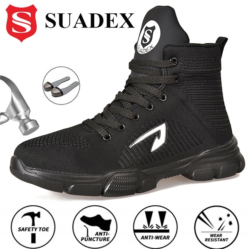 SUADEX Safety Work Boots Shoes Men Indestructible Steel Toe Cap Shoes All Season Working Boots Security Work Shoes Big Size 48 220616, Blackgreen
SUADEX Safety Work Boots Shoes Men Indestructible Steel Toe Cap Shoes All Season Working Boots Security Work Shoes Big Size 48 220616, Blackgreen