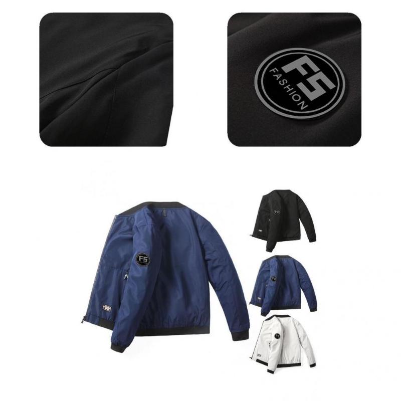 Men's Jackets Elastic Hem Great Young Men Coat All Match Spring Jacket Simple For Dating, Black;brown
Men's Jackets Elastic Hem Great Young Men Coat All Match Spring Jacket Simple For Dating, Black;brown