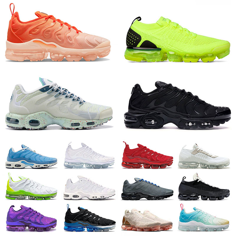 Plus Tn Designer Running Shoes For Mens Womens Big Size Us 13 Airness Maxs Terrascape Reflective Black Fly Knit Flynit Airmaxs Sports Sneakers Trainers Eur 36-47, 40-46 reflective grey
Plus Tn Designer Running Shoes For Mens Womens Big Size Us 13 Airness Maxs Terrascape Reflective Black Fly Knit Flynit Airmaxs Sports Sneakers Trainers Eur 36-47, 40-46 reflective grey