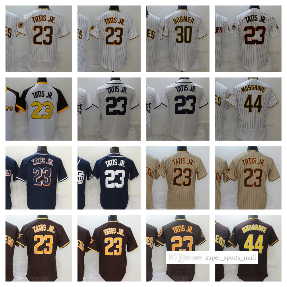 23 Fernando Tatis Jr. Baseball Jersey 30 Eric Hosmer 44 Joe Musgrove 2022 New Jerseys Men Women Youth Size S--XXXL, As picture
23 Fernando Tatis Jr. Baseball Jersey 30 Eric Hosmer 44 Joe Musgrove 2022 New Jerseys Men Women Youth Size S--XXXL, As picture