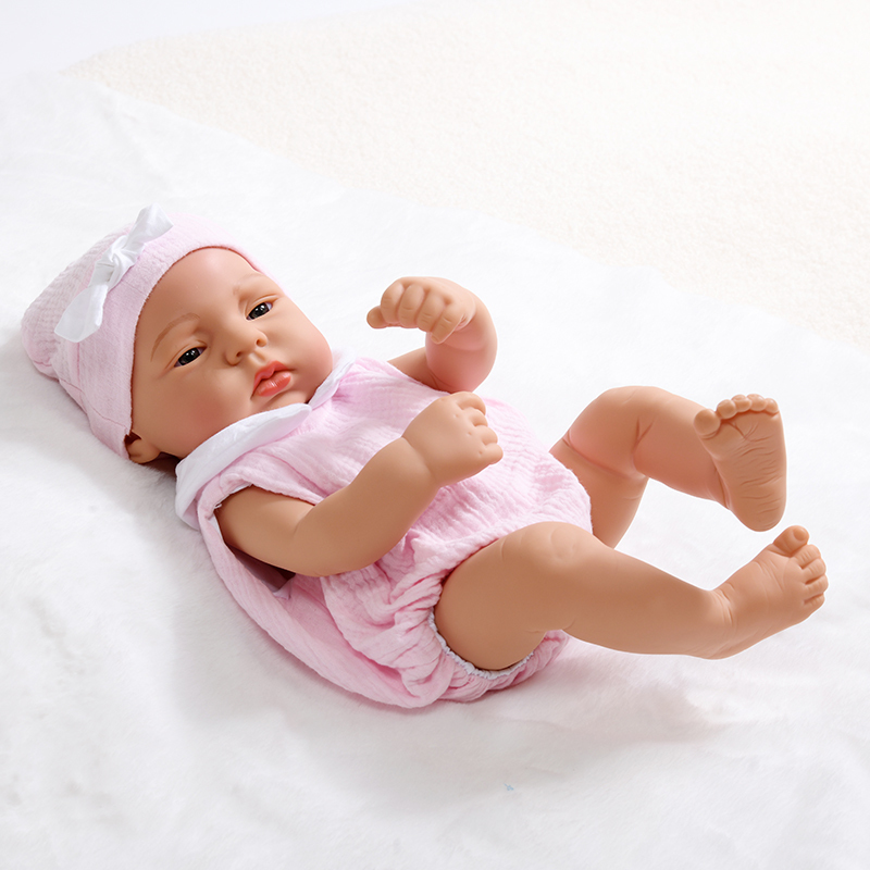 40cm Baby Reborn Dolls Toys Waterproof Full Silicone Lifelike Real Bebe Girls Children's Gifts 220505