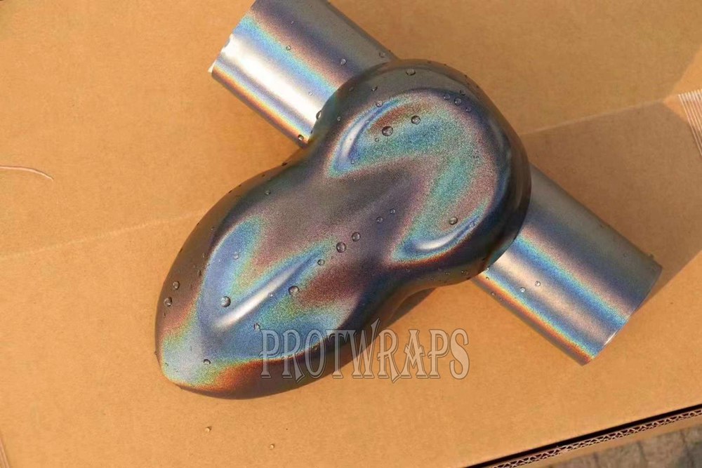 Premium Satin Matte Psychedelic Gloss Flip Vinyl For Whole Car wrap With Air bubble Free vehicle Wrapping Covering Foil Sticker 1.52x20m 5x65ft